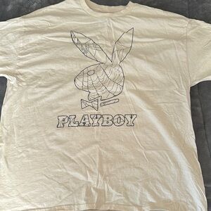 Playboy Kids Graphic Tee - Cream